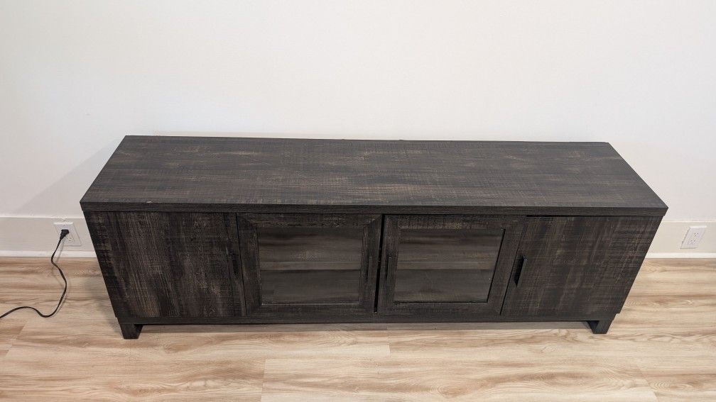 Threshold Storage TV Stand Media Console With Adjustable Shelves