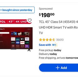 ROKU TV $150 Never Used 