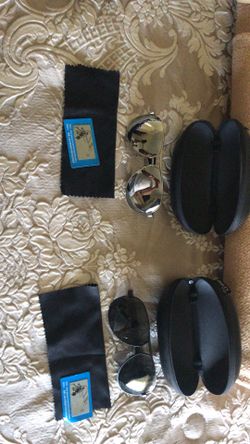 RayBanz silver and black $100 each