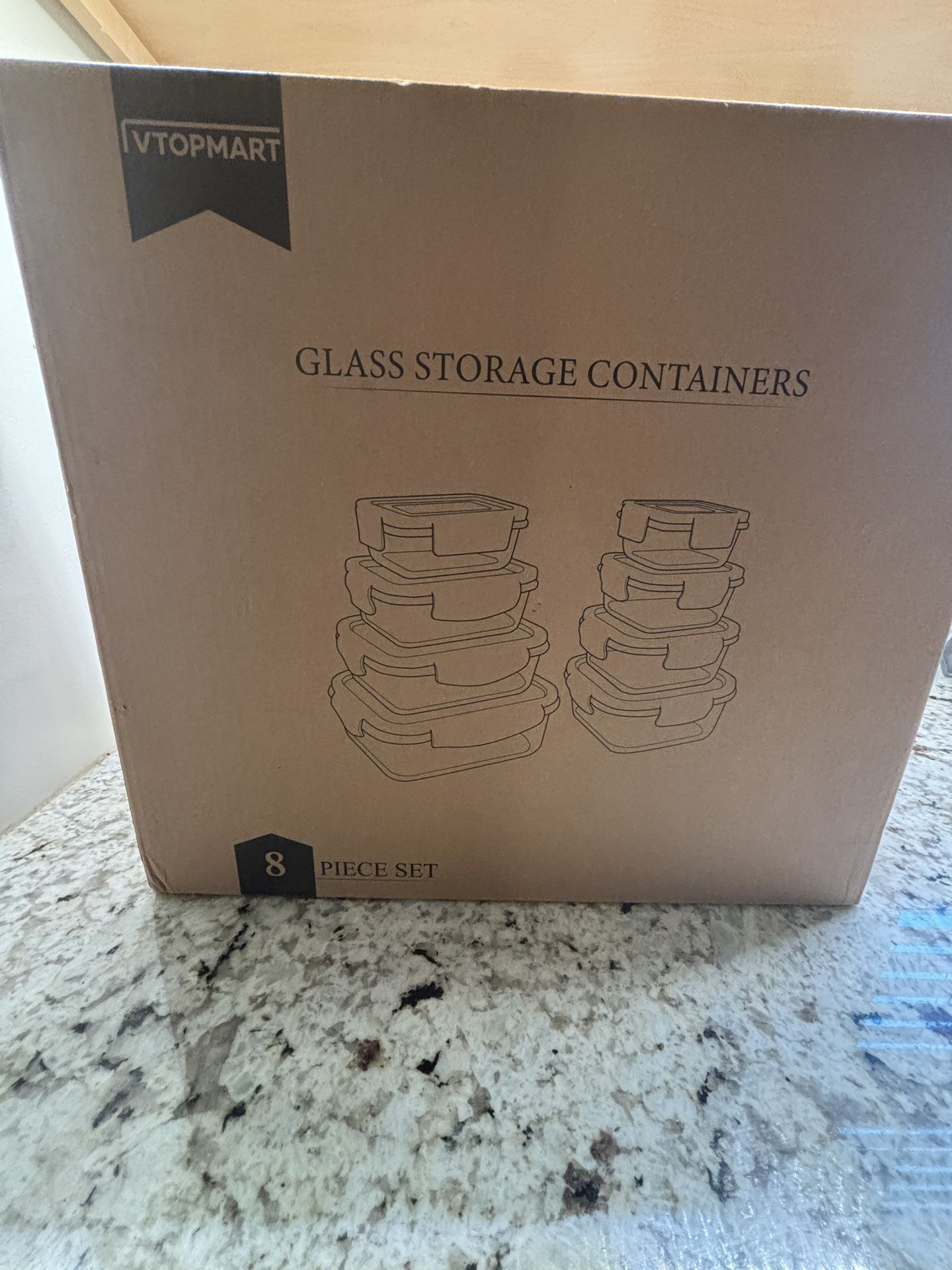 Glass Storage Containers 