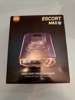 Escort MAX 360 MKII Radar and Laser Detector
