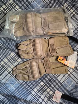 Wiley X TAG-1 Flame Resistant Combat Gloves – Desert Tan – Size Large