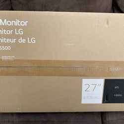 LG 27in 100hz Monitor 