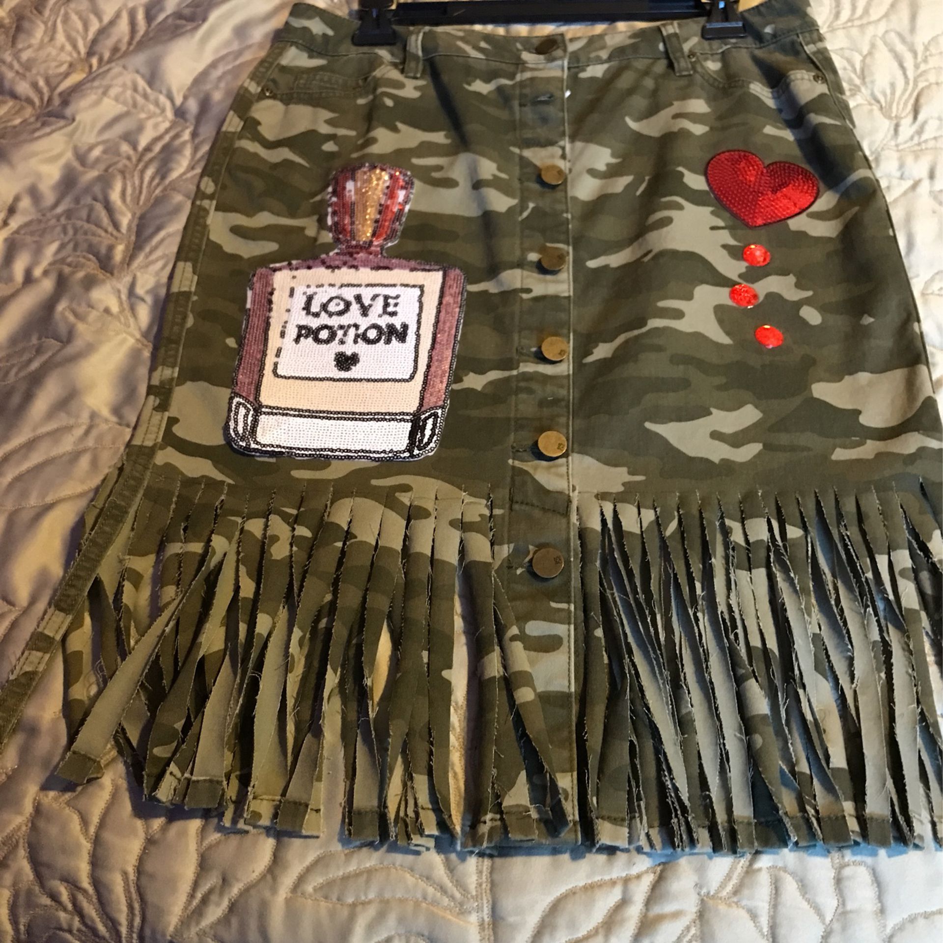 Camouflage Skirt
