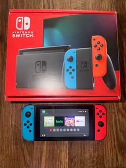 Nintendo Switch Console With Box