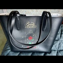 Kate Spade Beauty & The Beast Tote With Wristlet