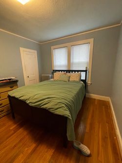Queen bed frame