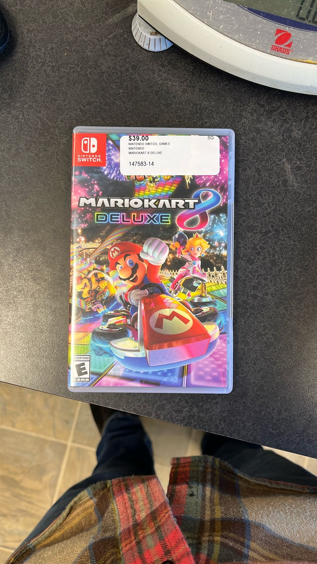 Nintendo Switch Game- Mariokart 8 Delixe