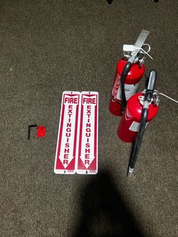 Fire extinguishers