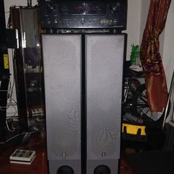 Speakers  Yamaha NS-A100XT,  Receiver DENON AVR791