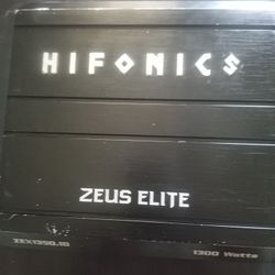 1300 Watt 1 Ohm class D Mono Block Amp. Strong!