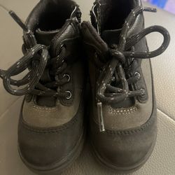 Cat & Jack Boys Hans Boot Toddler Hiking Boots Charcoal Grey