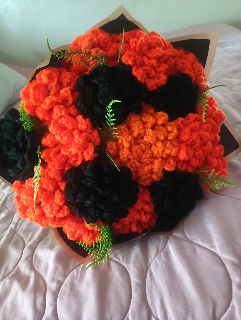 Crochet Bouquet Hand Made Cinplasuchile