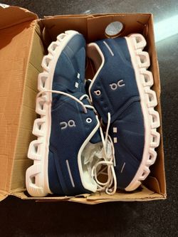 On Cloud Running Sneakers Navy Blue