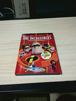 The incredibles Dvd 2 disc set