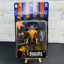 Showdown Bandit The Bandit Banker 5 inch Action Figure With Shooter and Trap NEW