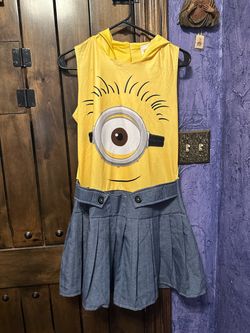 Minions girls dress custom