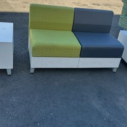 Allsteel Sofas Couch Lobby Waiting Room Seating Office Furniture 