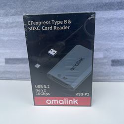 CFezpress Type B & SDXC Card Reader