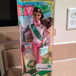 Girl scout Barbie doll by Mattel