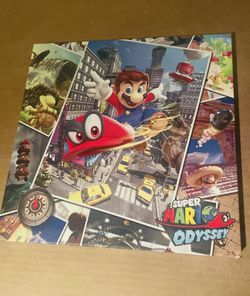 Super Mario Odyssey Canvas/Wall Art 12”x12”
