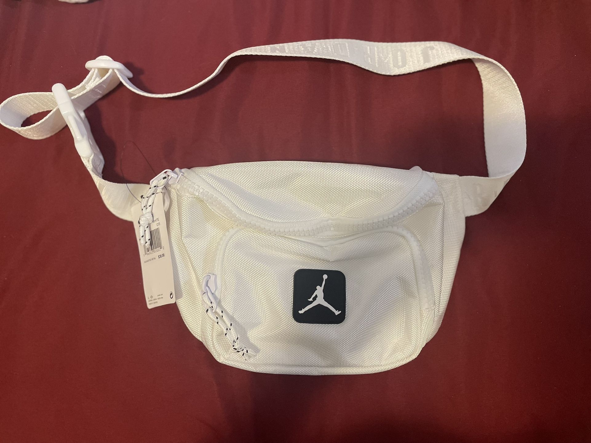Jordan Cross Body Bag In White