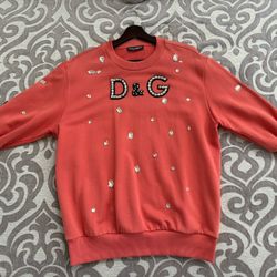 Dolce&Gabbana, sweatshirt, Coral, Size4(38)
