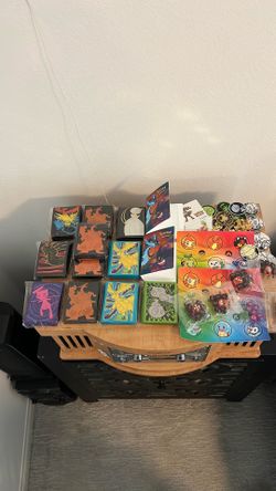 Pokemon stickers sleeves folders and more