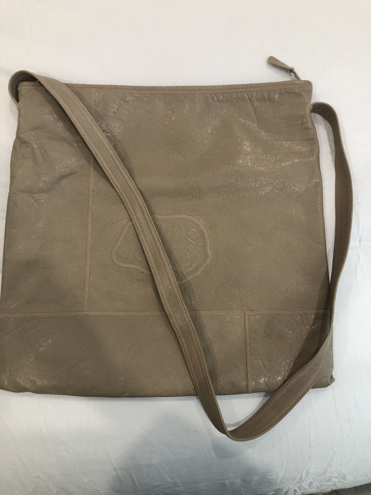 Carlos Falchi Tan Leather Bag - NEVER USED