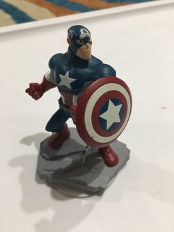 Disney Infinity Marvel Captain America Figurine
