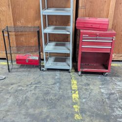 Tool Boxes And Shelves