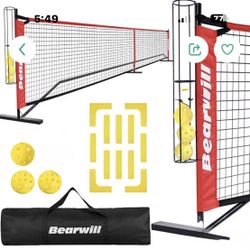 Pickleball Net, 22 FT   SKU 2041W