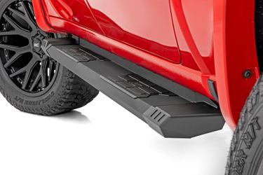 Rough Country HD2 Aluminum Running Boards Crew Cab | Chevy/GMC 1500/2500HD/3500HD (19-26)