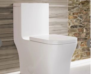 NEW ONE-PIECE SWISS MADISON TOILET/without lid or seat