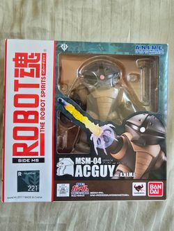 Gundam robot spirits acguy figure.