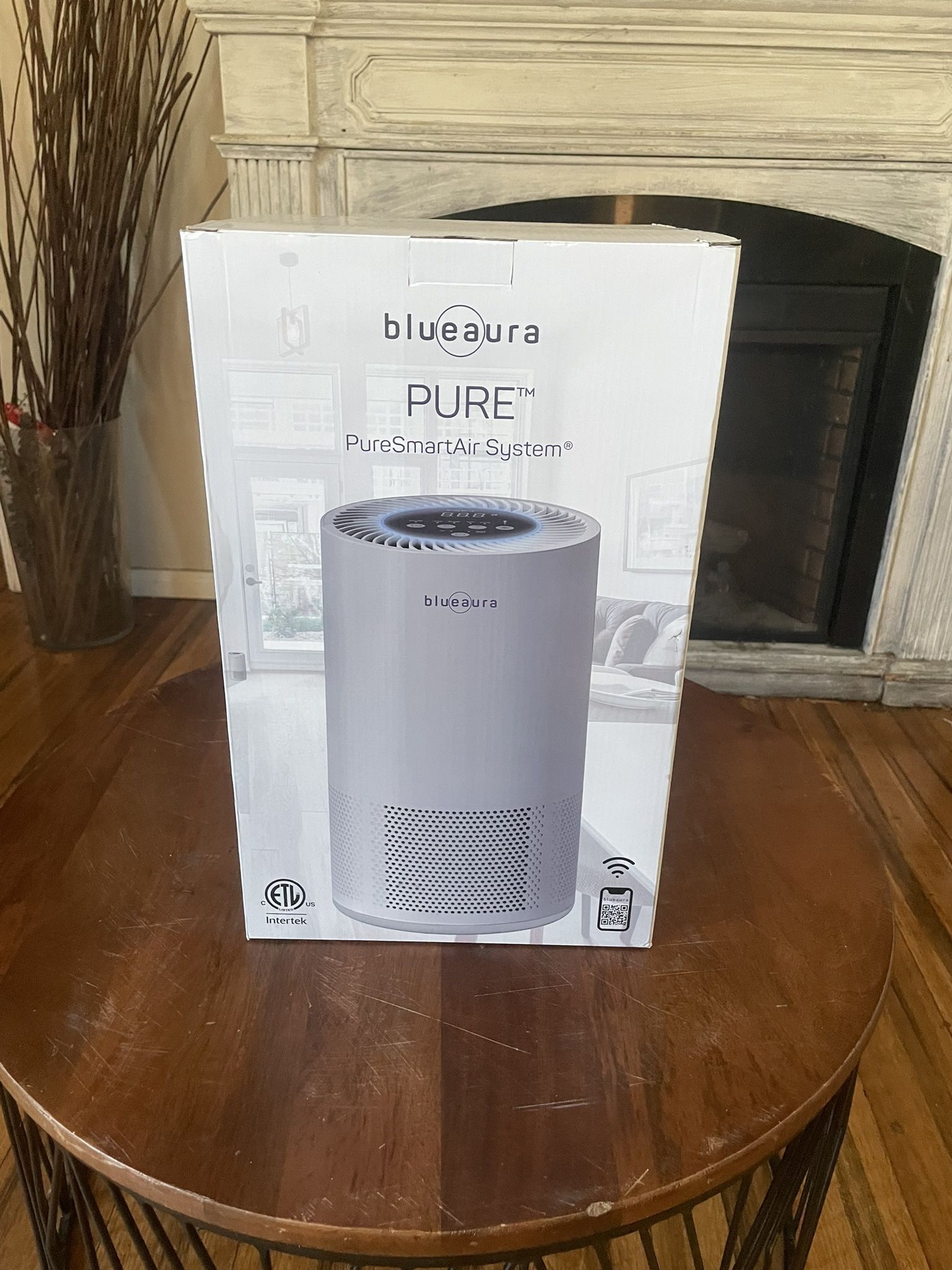 Hepa Blue Aura Pure Air Purifier / New