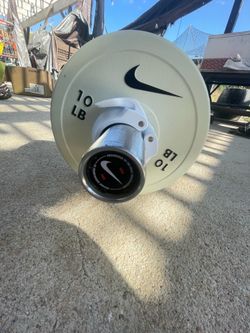 Nike curl bar set