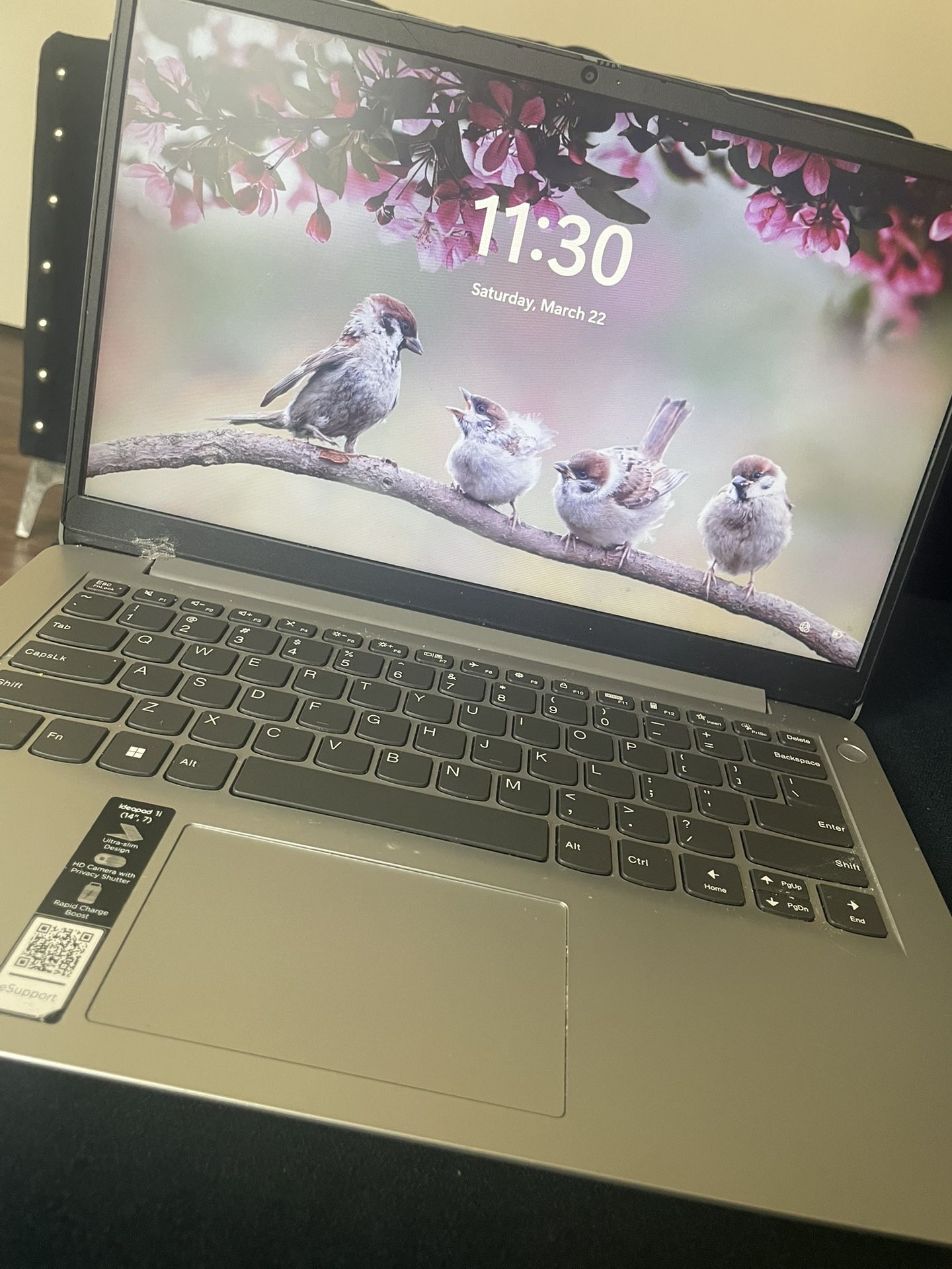 Lenovo IdeaPad 1 14IGL7 14" Laptop Pentium Silver N5030 4GB Ram 128 GB eMMC W11H in S Mode