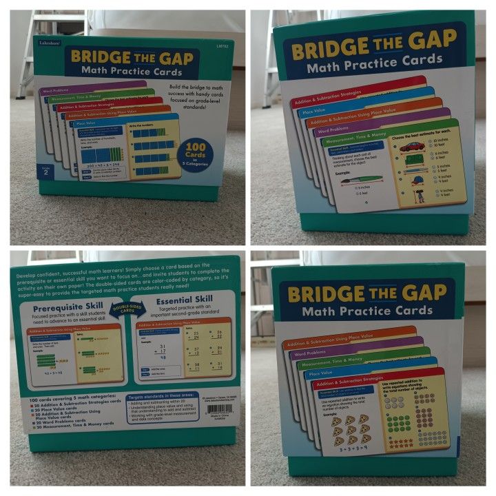 Lakeshore Math Practice Cards Grade 2