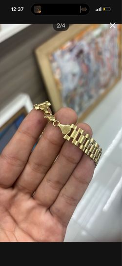 Presidential chain 10k oro gold