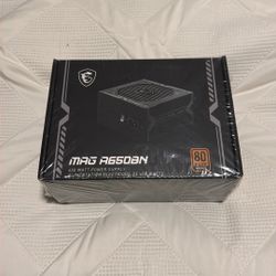 MSI MAG A650BN Modular 80 Plus 650 Watt Power Supply