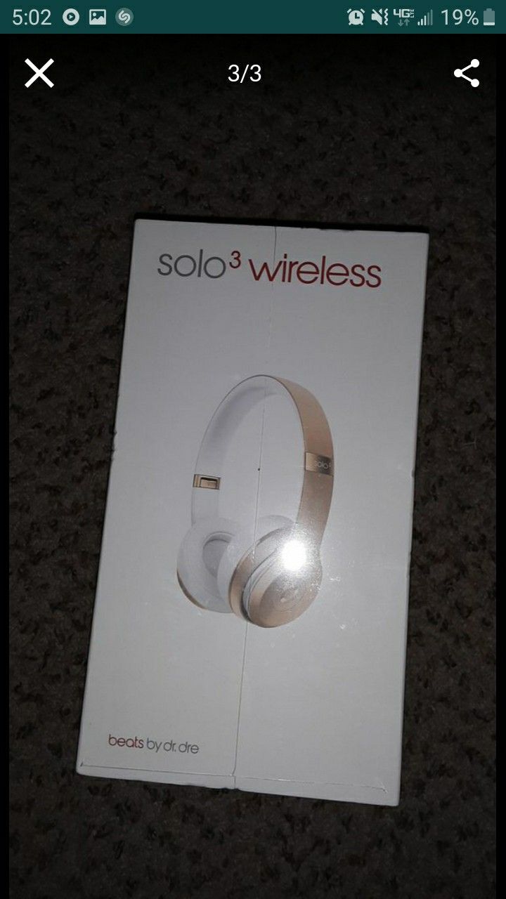 Beats Solo 3 Wireless New
