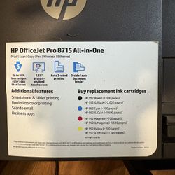 HP OfficeJet Pro 8715 All-in-one