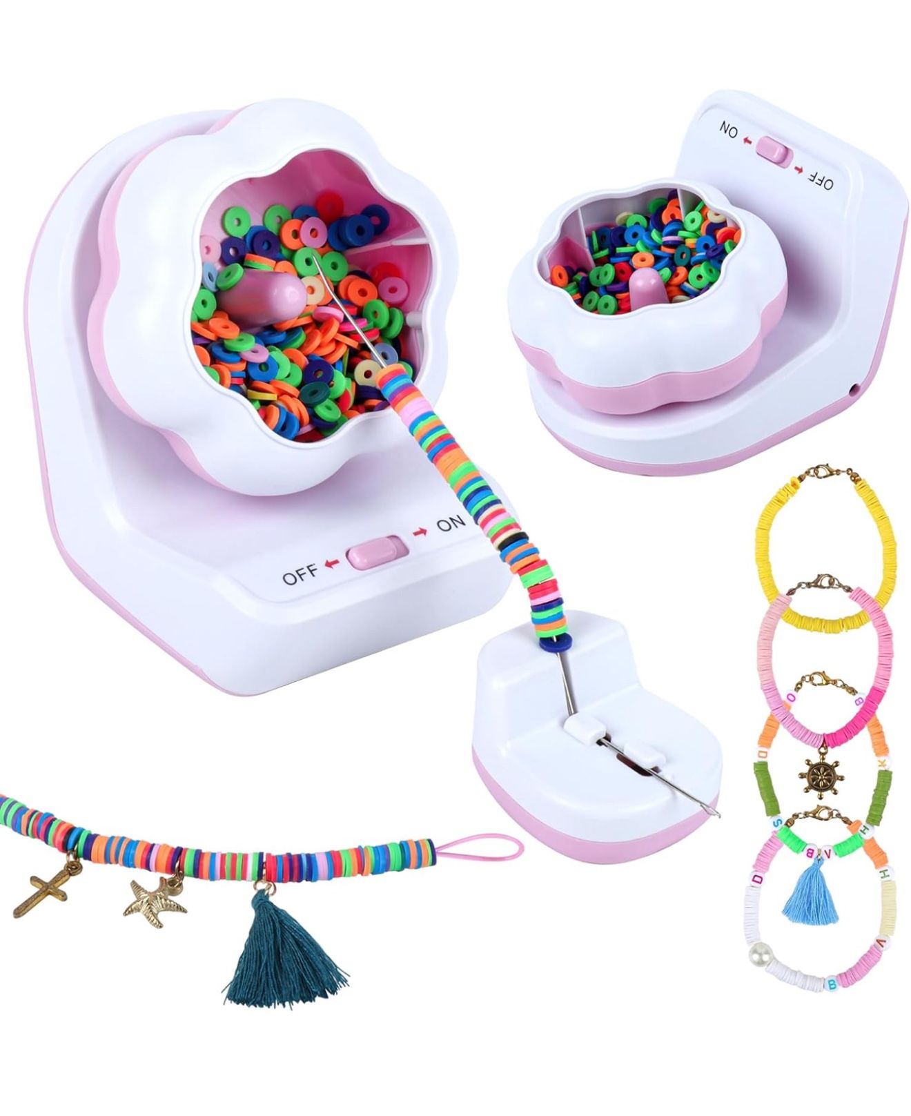 Electric Bead Spinner, Bracelet Making Kit New