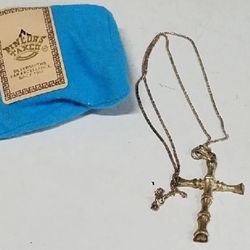 Pineda Taxco .970 Cross w/.925 Chain