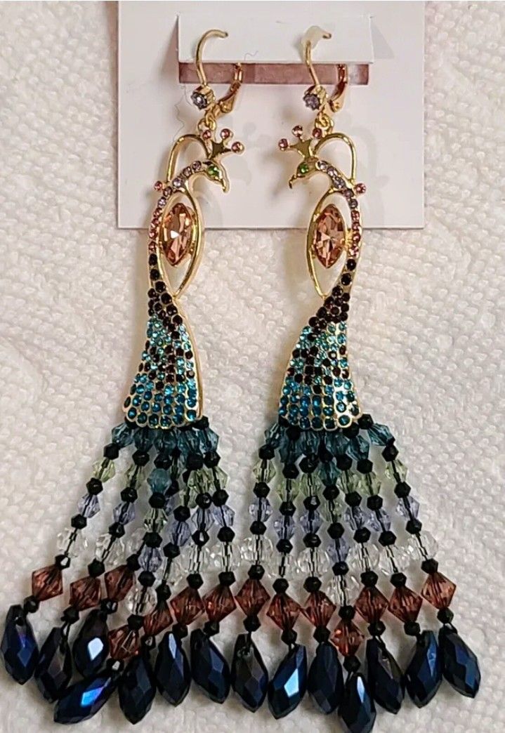 Betsey johnson deals peacock bracelet