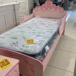 Twin Size Bed With Mattress Included 