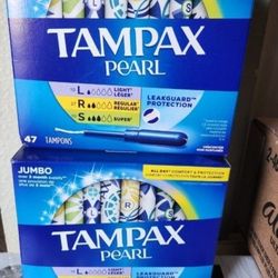 Tampax Pearl New, Unopened Box