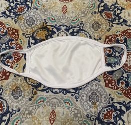 White face mask