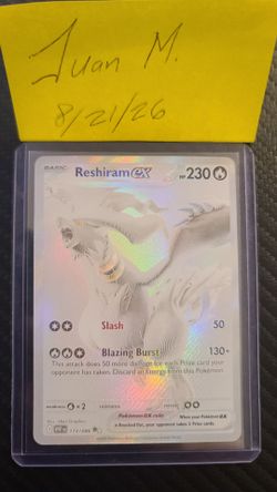 Pokemon Reshiram ex 173/086 Full Art Secret Rare Card NM